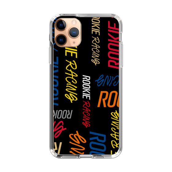 スリムプロテクションケース［ ルーキーレーシング - カラフルロゴ - ブラック ］