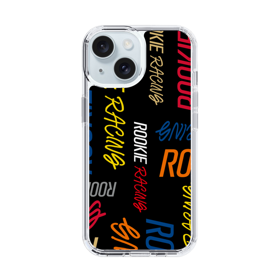 スリムプロテクションケース［ ルーキーレーシング - カラフルロゴ - ブラック ］