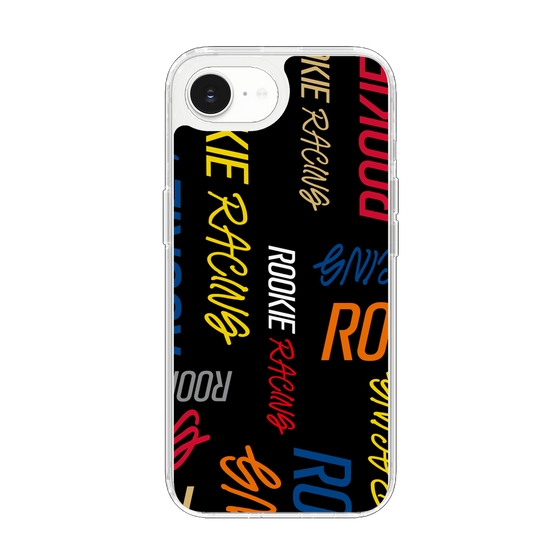 スリムプロテクションケース［ ルーキーレーシング - カラフルロゴ - ブラック ］