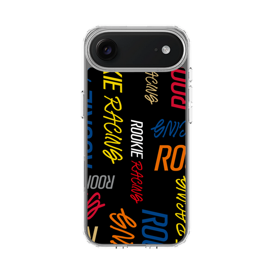 スリムプロテクションケース［ ルーキーレーシング - カラフルロゴ - ブラック ］