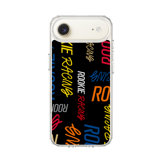 スリムプロテクションケース［ ルーキーレーシング - カラフルロゴ - ブラック ］