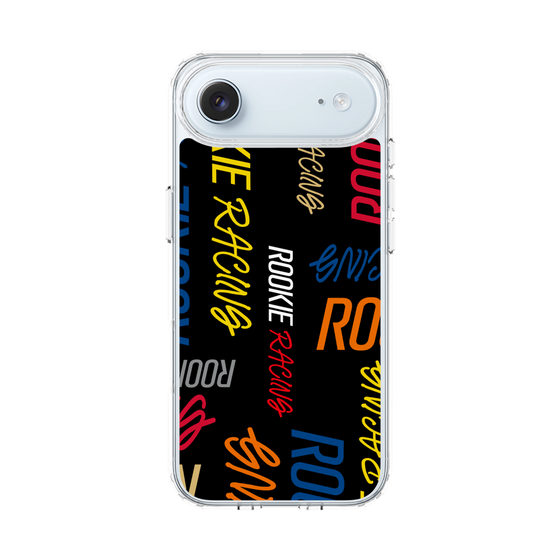 スリムプロテクションケース［ ルーキーレーシング - カラフルロゴ - ブラック ］