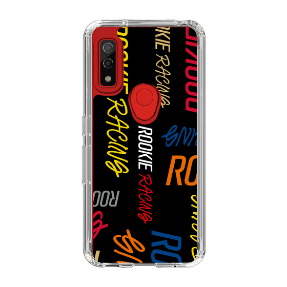 スリムプロテクションケース［ ルーキーレーシング - カラフルロゴ - ブラック ］