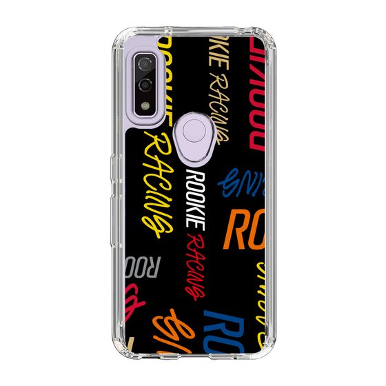 スリムプロテクションケース［ ルーキーレーシング - カラフルロゴ - ブラック ］