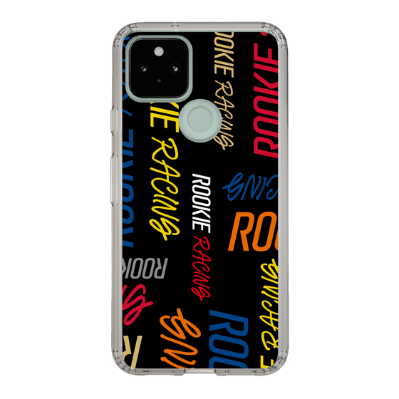 スリムプロテクションケース［ ルーキーレーシング - カラフルロゴ - ブラック ］