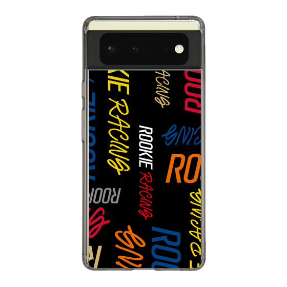 スリムプロテクションケース［ ルーキーレーシング - カラフルロゴ - ブラック ］