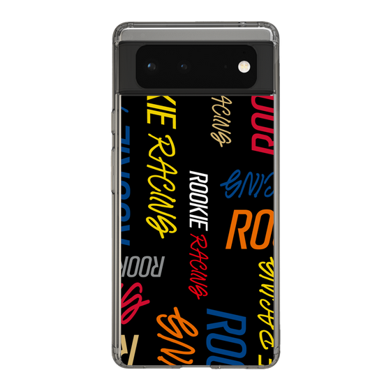 スリムプロテクションケース［ ルーキーレーシング - カラフルロゴ - ブラック ］