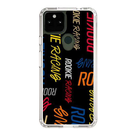 スリムプロテクションケース［ ルーキーレーシング - カラフルロゴ - ブラック ］