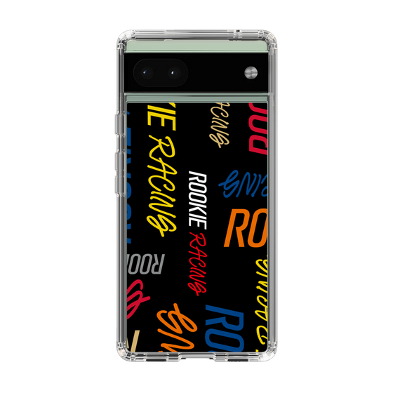 スリムプロテクションケース［ ルーキーレーシング - カラフルロゴ - ブラック ］