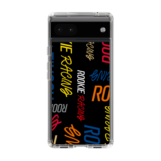 スリムプロテクションケース［ ルーキーレーシング - カラフルロゴ - ブラック ］