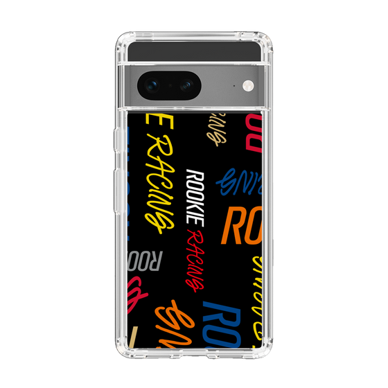 スリムプロテクションケース［ ルーキーレーシング - カラフルロゴ - ブラック ］