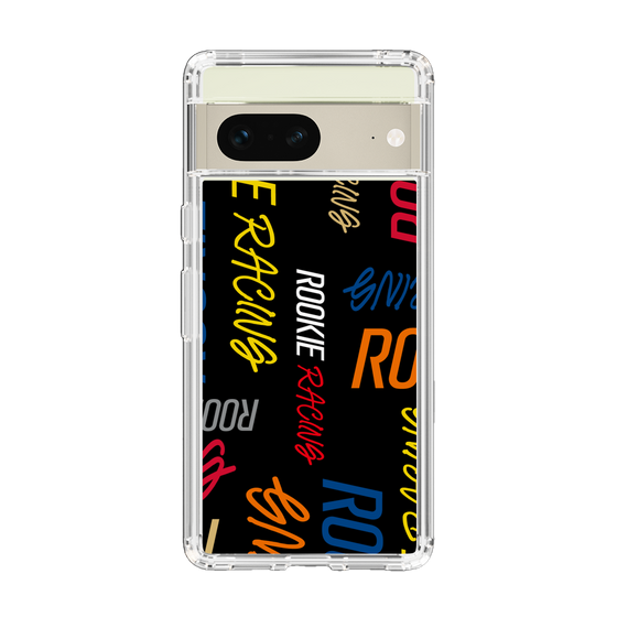 スリムプロテクションケース［ ルーキーレーシング - カラフルロゴ - ブラック ］