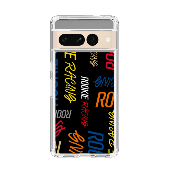 スリムプロテクションケース［ ルーキーレーシング - カラフルロゴ - ブラック ］