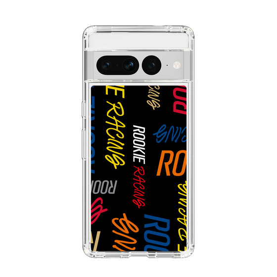 スリムプロテクションケース［ ルーキーレーシング - カラフルロゴ - ブラック ］