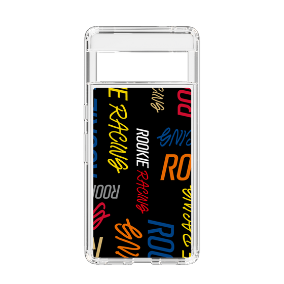 スリムプロテクションケース［ ルーキーレーシング - カラフルロゴ - ブラック ］