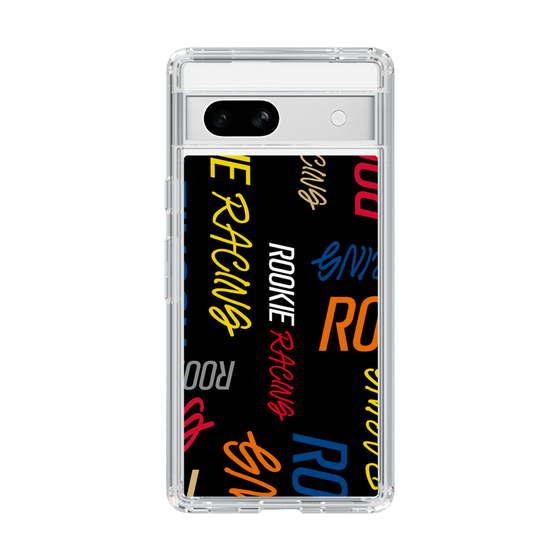 スリムプロテクションケース［ ルーキーレーシング - カラフルロゴ - ブラック ］