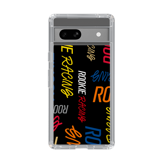 スリムプロテクションケース［ ルーキーレーシング - カラフルロゴ - ブラック ］