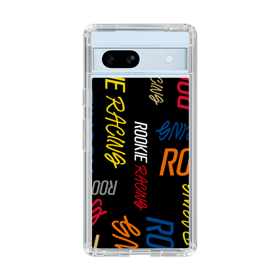 スリムプロテクションケース［ ルーキーレーシング - カラフルロゴ - ブラック ］