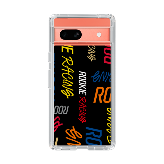 スリムプロテクションケース［ ルーキーレーシング - カラフルロゴ - ブラック ］