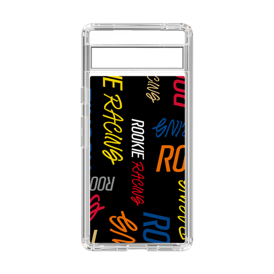 スリムプロテクションケース［ ルーキーレーシング - カラフルロゴ - ブラック ］