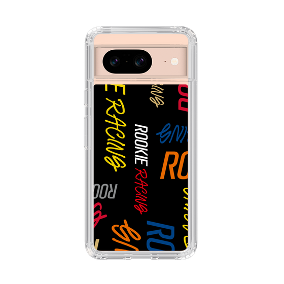 スリムプロテクションケース［ ルーキーレーシング - カラフルロゴ - ブラック ］