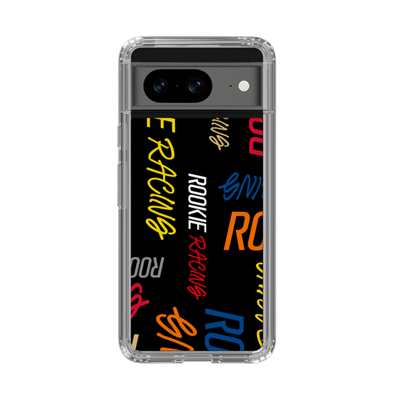 スリムプロテクションケース［ ルーキーレーシング - カラフルロゴ - ブラック ］