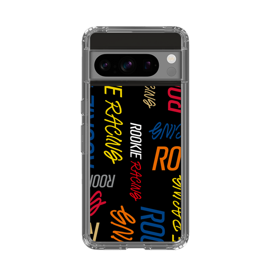 スリムプロテクションケース［ ルーキーレーシング - カラフルロゴ - ブラック ］