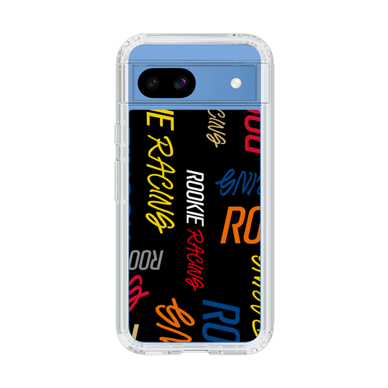 スリムプロテクションケース［ ルーキーレーシング - カラフルロゴ - ブラック ］