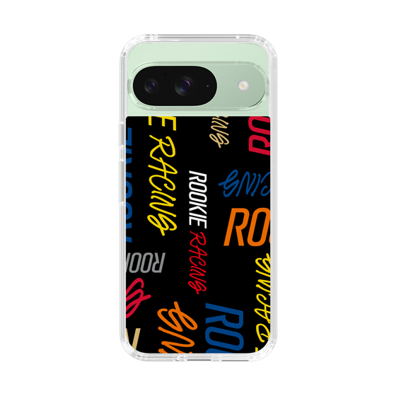 スリムプロテクションケース［ ルーキーレーシング - カラフルロゴ - ブラック ］