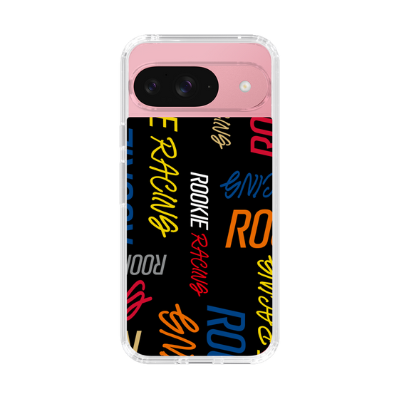 スリムプロテクションケース［ ルーキーレーシング - カラフルロゴ - ブラック ］