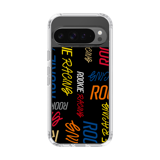 スリムプロテクションケース［ ルーキーレーシング - カラフルロゴ - ブラック ］