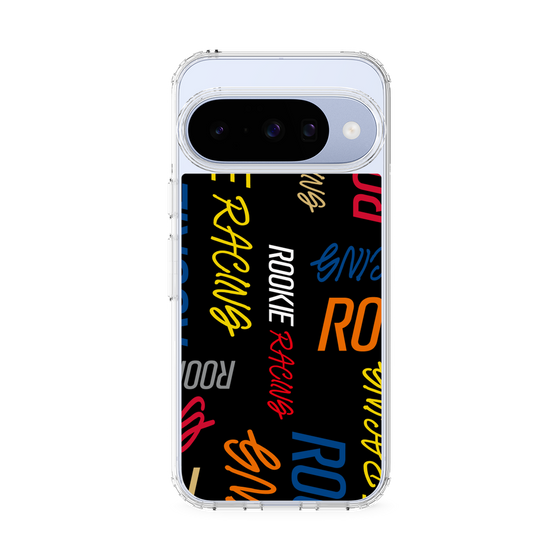 スリムプロテクションケース［ ルーキーレーシング - カラフルロゴ - ブラック ］