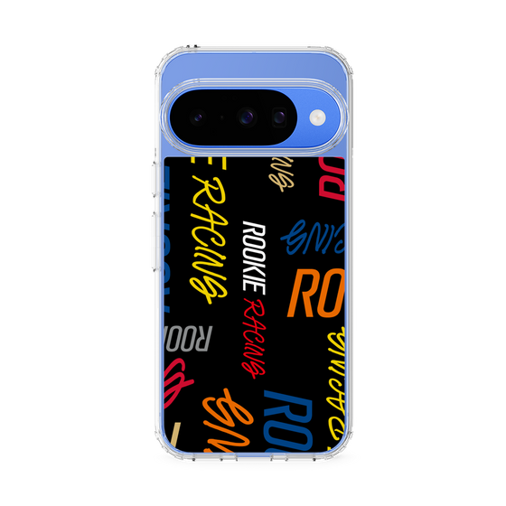 スリムプロテクションケース［ ルーキーレーシング - カラフルロゴ - ブラック ］