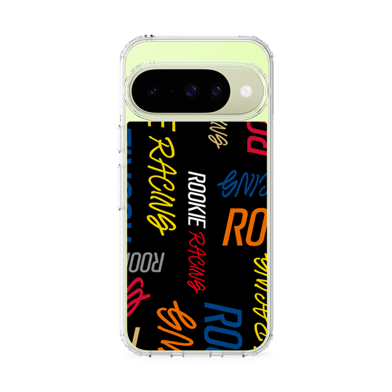 スリムプロテクションケース［ ルーキーレーシング - カラフルロゴ - ブラック ］