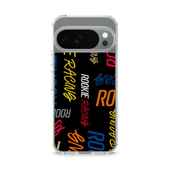 スリムプロテクションケース［ ルーキーレーシング - カラフルロゴ - ブラック ］