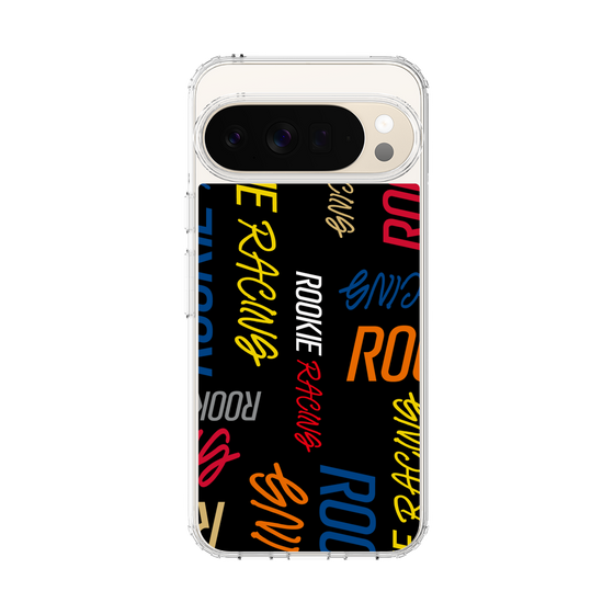 スリムプロテクションケース［ ルーキーレーシング - カラフルロゴ - ブラック ］