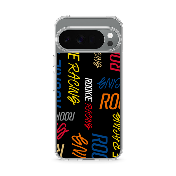 スリムプロテクションケース［ ルーキーレーシング - カラフルロゴ - ブラック ］