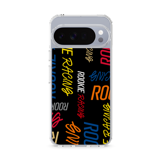 スリムプロテクションケース［ ルーキーレーシング - カラフルロゴ - ブラック ］