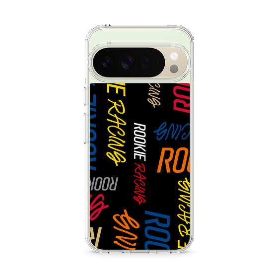 スリムプロテクションケース［ ルーキーレーシング - カラフルロゴ - ブラック ］