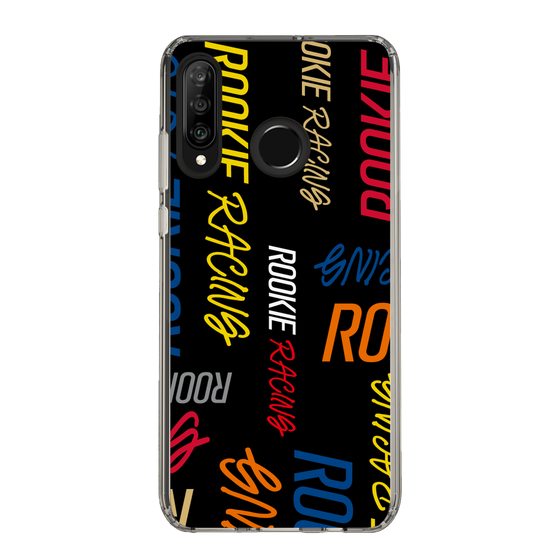 スリムプロテクションケース［ ルーキーレーシング - カラフルロゴ - ブラック ］