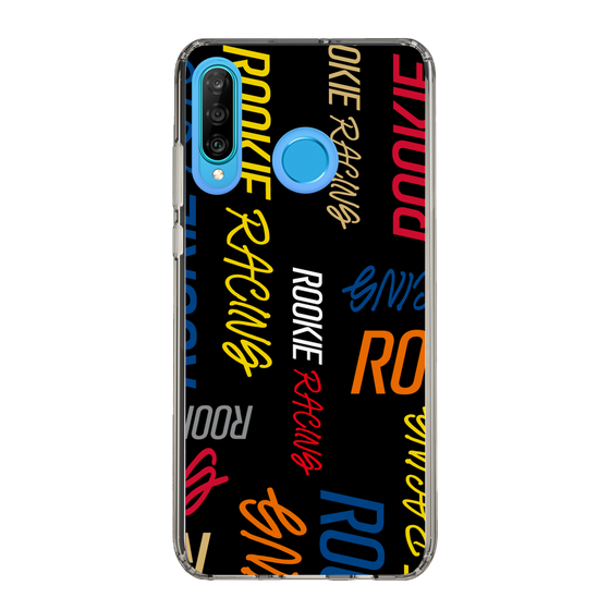 スリムプロテクションケース［ ルーキーレーシング - カラフルロゴ - ブラック ］