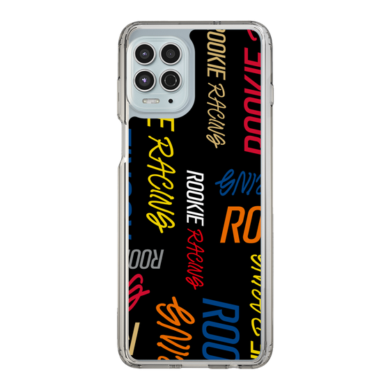 スリムプロテクションケース［ ルーキーレーシング - カラフルロゴ - ブラック ］