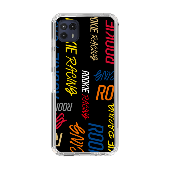 スリムプロテクションケース［ ルーキーレーシング - カラフルロゴ - ブラック ］