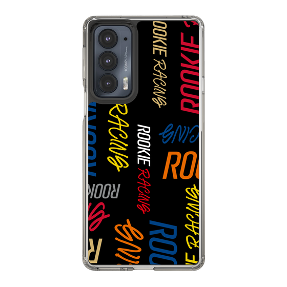 スリムプロテクションケース［ ルーキーレーシング - カラフルロゴ - ブラック ］