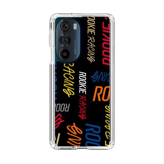 スリムプロテクションケース［ ルーキーレーシング - カラフルロゴ - ブラック ］