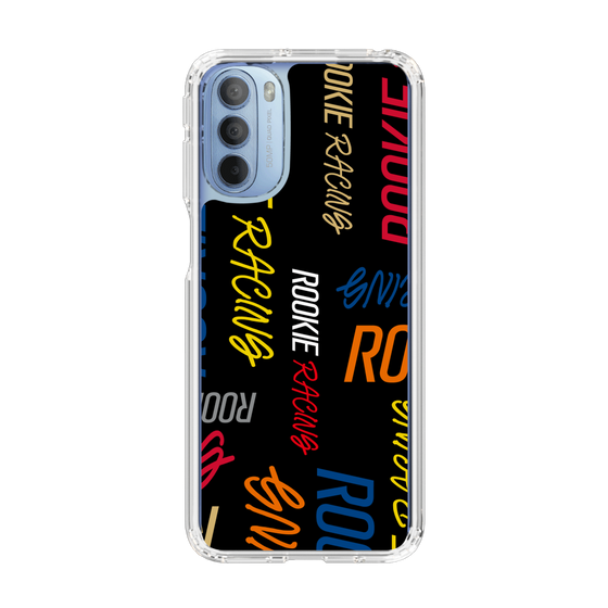 スリムプロテクションケース［ ルーキーレーシング - カラフルロゴ - ブラック ］