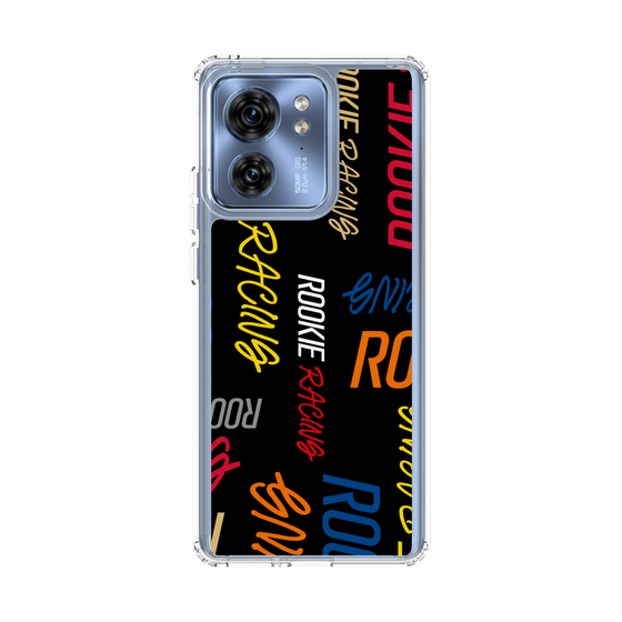 スリムプロテクションケース［ ルーキーレーシング - カラフルロゴ - ブラック ］