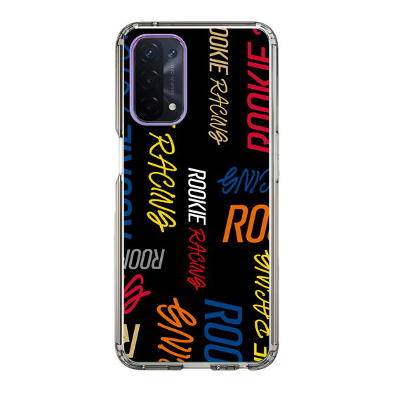 スリムプロテクションケース［ ルーキーレーシング - カラフルロゴ - ブラック ］