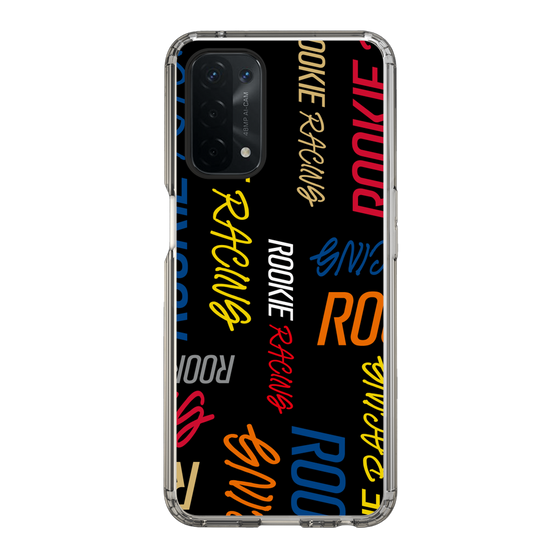 スリムプロテクションケース［ ルーキーレーシング - カラフルロゴ - ブラック ］