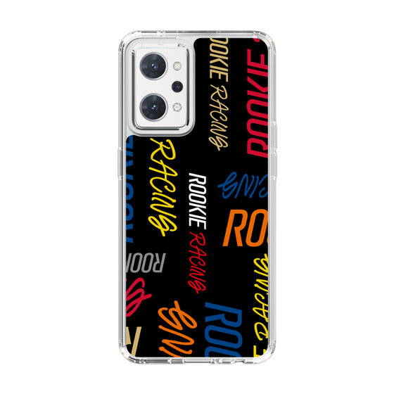 スリムプロテクションケース［ ルーキーレーシング - カラフルロゴ - ブラック ］